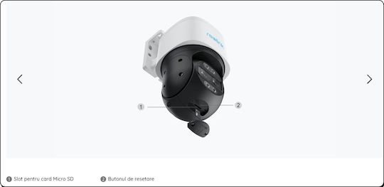 Reolink TrackMix Series IP Камера за наблюдение 4K Водоустойчива с Двупосочна Комуникация и Обектив 2.8мм