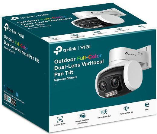 TP-LINK VIGI C540V v1 IP Камера за наблюдение Full HD+ 4MP Водоустойчива с Микрофон и Обектив 4мм