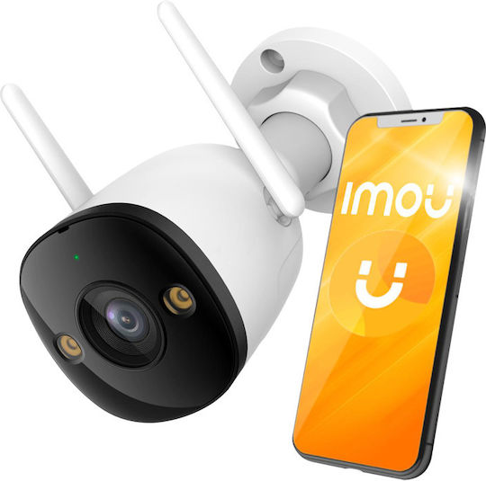 Imou Bullet 3 IP Surveillance Camera Wi-Fi Full HD+ 5MP Waterproof with Two-Way Communication and Lens 2.8mm