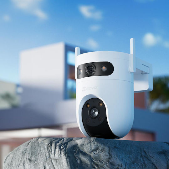 Ezviz H9c Dual 3K IP Dual Κάμερα Παρακολούθησης Wi-Fi 5+5MP Αδιάβροχη με Αμφίδρομη Επικοινωνία και Φακό 2.8mm