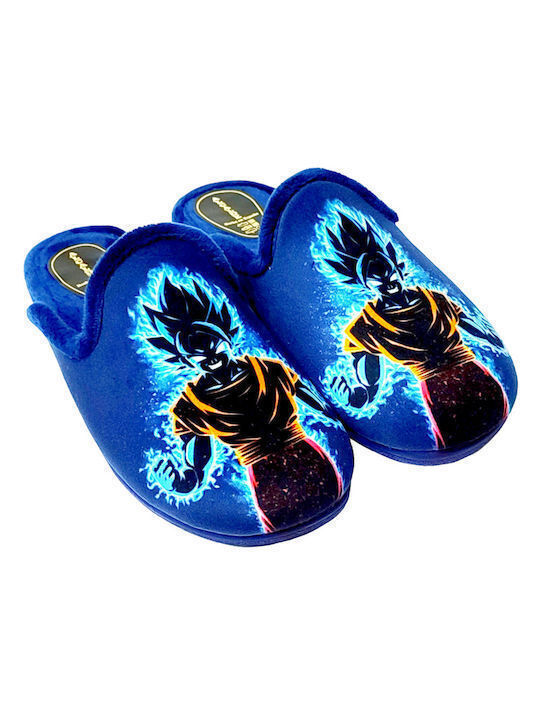 Alcalde Kids Slippers Blue