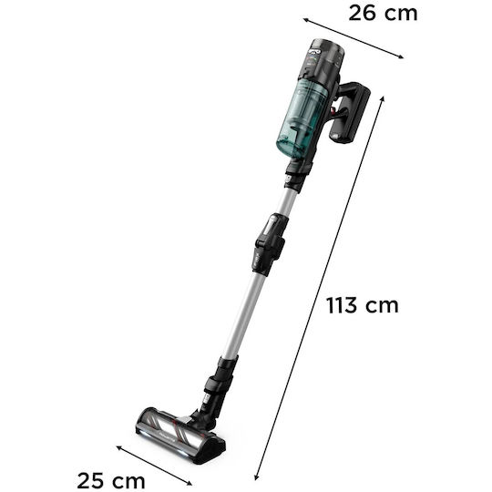 Rowenta X-Force Flex 13.60 Reîncărcabilă Aspirator 2 în 1 Stick & De Mână 25.9V Turcoaz