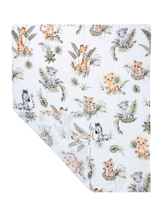 Jukki Muslin Changing Pad 70x80cm.