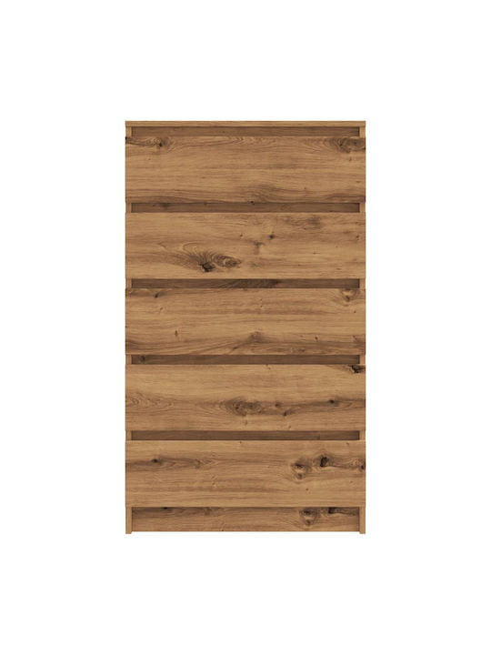 Συρταριέρα Κρεβατοκάμαρας Coffee 60x36x103cm