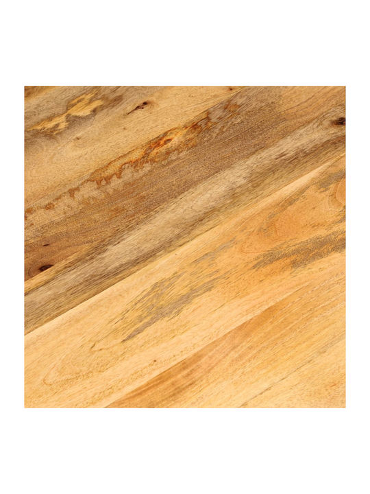 vidaXL Rund Tischoberfläche aus Massivholz Mango - Brown 40x40x2.5cm 370058 1Stück