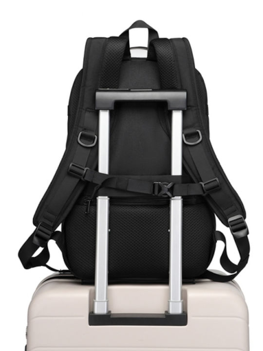 Ozuko Backpack Αδιάβροχο Μαύρο