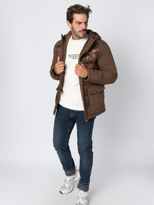 Μπουφάν Dark Brown