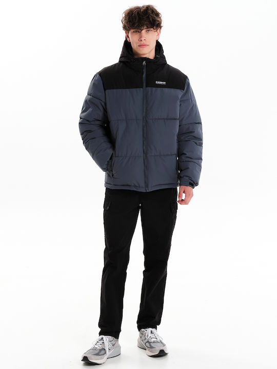 Winter Jacket Puffer Waterproof and Windproof Blue