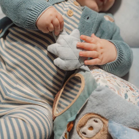 Little Dutch Activity Cube made of Fabric with Music for 0++ Months