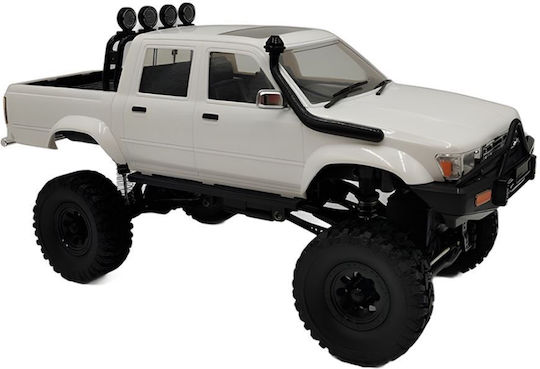 Wpl C64-1 RC Car Toyota Hilux Four-Wheel Drive Lifted 1/14 2.4g 4WD RTR Proportional Control White