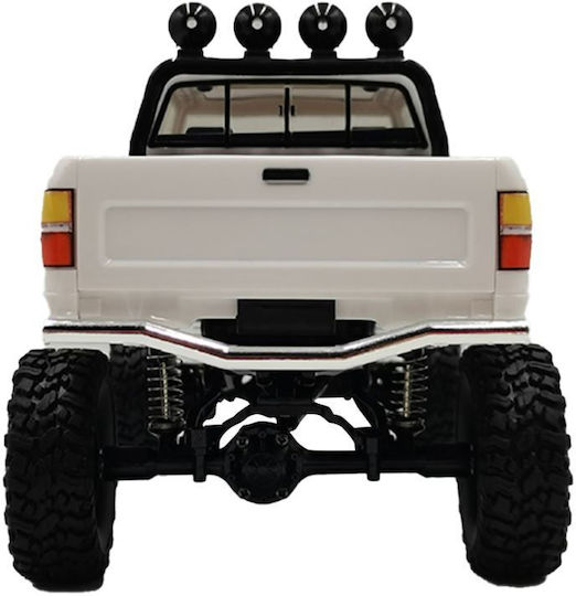 Wpl C64-1 RC Car Toyota Hilux Four-Wheel Drive Lifted 1/14 2.4g 4WD RTR Proportional Control White