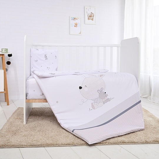 Lorelli Σετ Κούνιας Little Grey 5τμχ