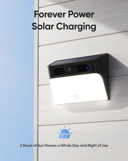 Eufy S120 IP Cameră de Supraveghere Wi-Fi Full HD+ 4MP Rezistentă la apă Pe baterii cu Comunicare Bidirecțională și Lentilă 2.4mm