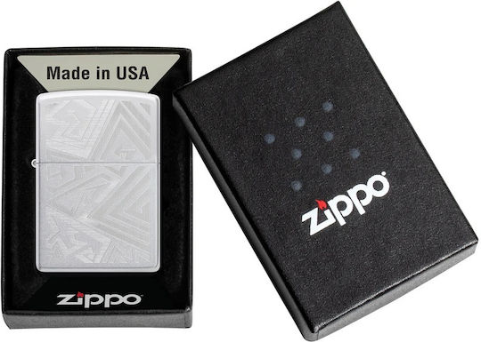 Zippo Αντιανεμικός Αναπτήρας Φλόγας σε Χρυσό χρώμα
