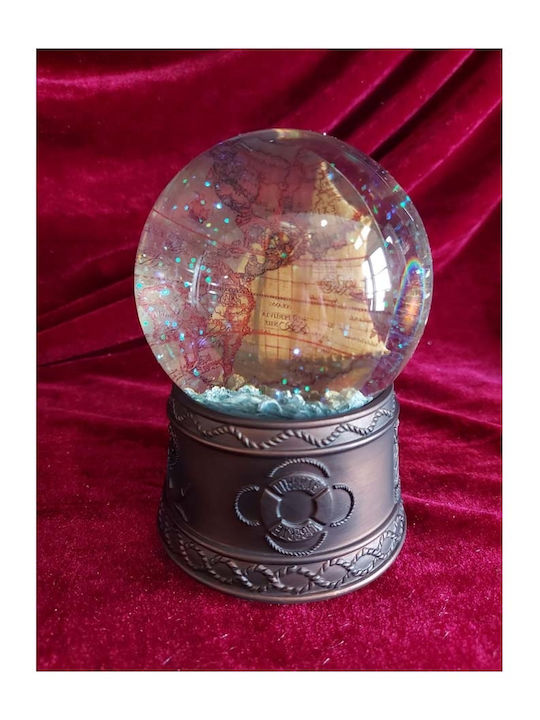 Christmas Snowball with Balls 10x15cm