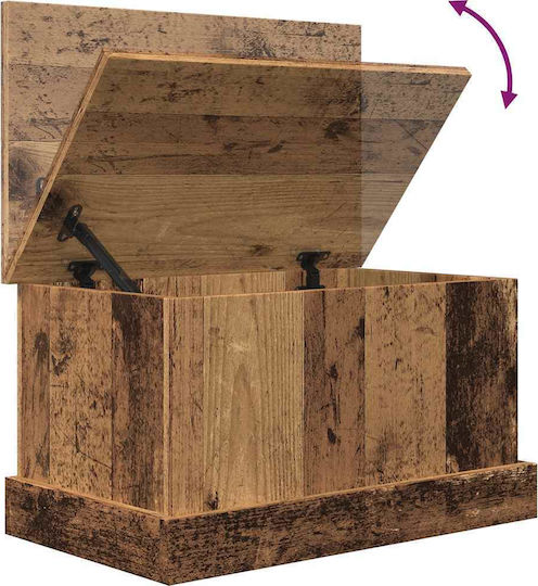 vidaXL Lebensmittelgläser & Behälter für Kaffee mit Deckel Hölzernes Braune 30x28x50cm