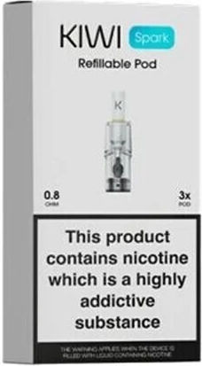 Kiwi Spark Pod Cartridges Съпротивление на Електронни Цигари 0.8ohm (RDL) 3бр