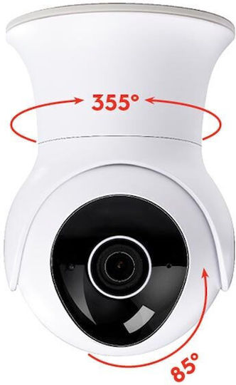 Alpina Appliances Intelligent IP Камера за наблюдение Wi-Fi Full HD 1080p с Двупосочна Комуникация и Обектив 4мм
