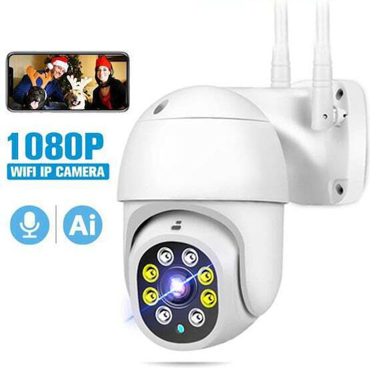 Jortan JT-8170QJ IP Κάμερα Παρακολούθησης Wi-Fi Full HD 1080p Αδιάβροχη με Αμφίδρομη Επικοινωνία και Φακό 3.6mm