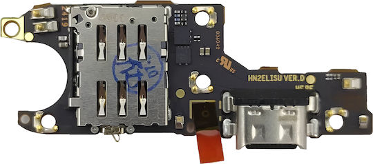 Conector de încărcare Clappio Honor 200 Cititor SIM Negru