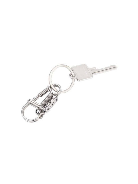 Troika Keychain Metallic Silver