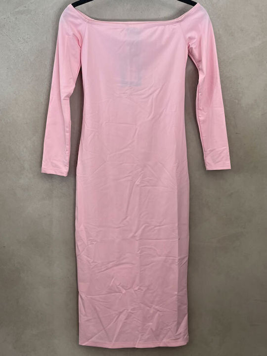 Rochie Midi Roz