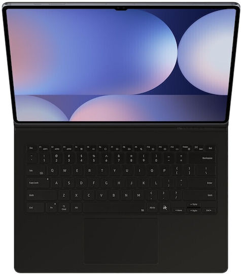 Samsung Galaxy Tab S10 Ultra/s9 Ultra; Book Cover Keyboard; Black