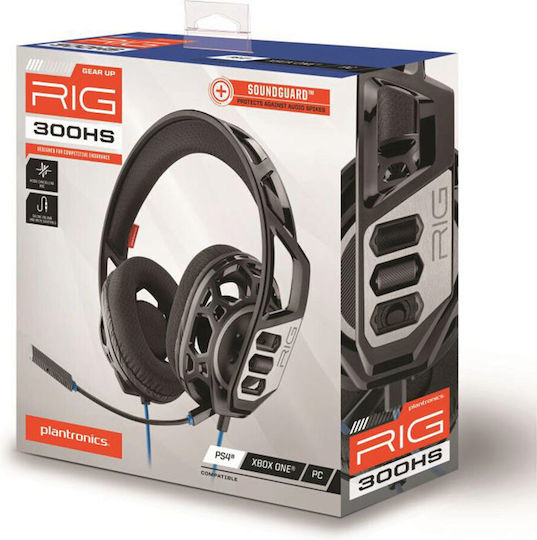 Plantronics RIG 300HS Over Ear Gaming Headset with Connection 3.5mm