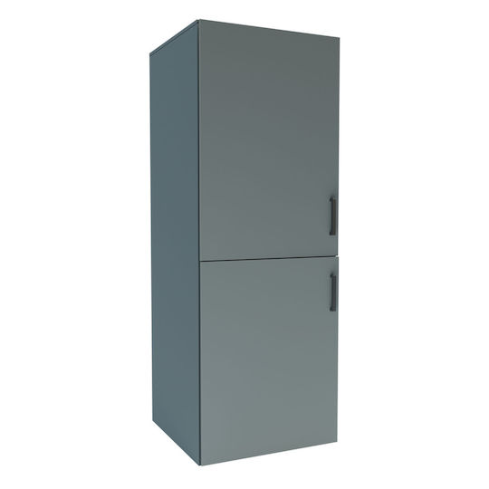 Alphab2b Bathroom Cabinet Laundry L70xW68xH190cm Gray