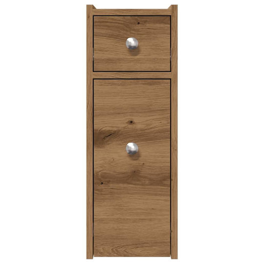 vidaXL Bathroom Cabinet L21.5xW50xH60cm Oak
