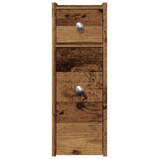 vidaXL Ξύλου Bathroom Cabinet L21.5xW50xH60cm Brown