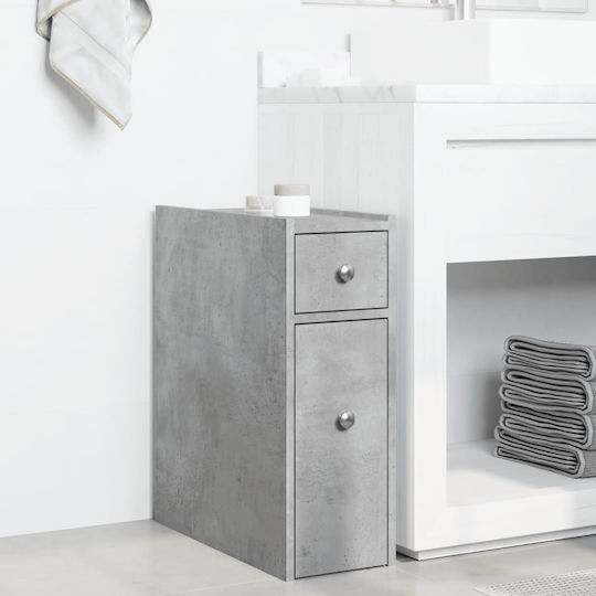 vidaXL Badezimmerschrank B21.5xT50xH60cm Gray