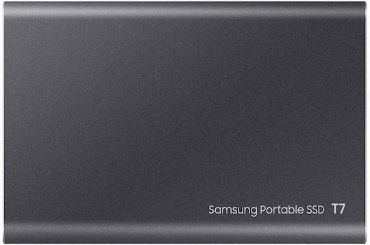 Samsung T7 USB 3.2 / USB-C External 2.5" SSD 4TB Gray