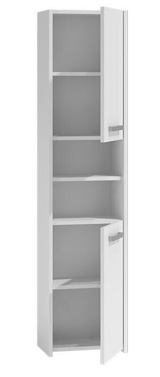 Topeshop S40 Floor Bathroom Column Cabinet L40xD30xH170cm White