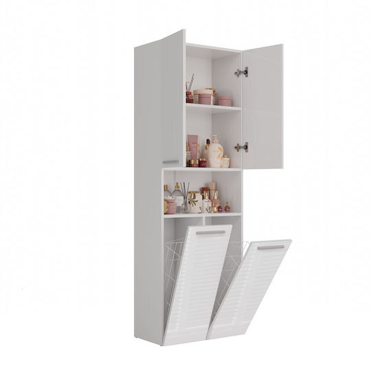 Topeshop Nel 2k Dk Badezimmersäule Boden HxBxH Weiß