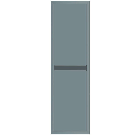 Martin Wall Hung Cabinet Bathroom Column Cabinet L35xD30xH130cm Petrol Blue