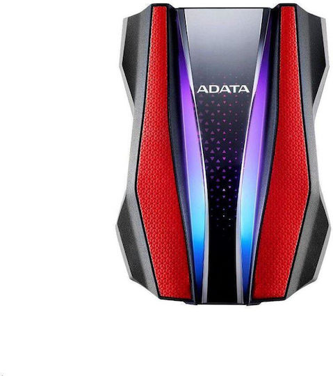 Adata HD770G USB 3.2 External 2.5" HDD 1TB Red