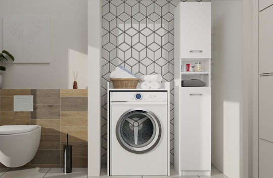 Topeshop Marbela Баня Колона Подов Ш30xД30xВ170см Бял
