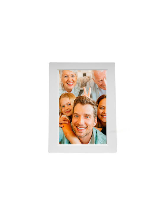 Denver Frameo PFF-1015 Digital Photo Frame with Touch Screen 10.1" Resolution 1280x800 with WiFi White PFF-1015W