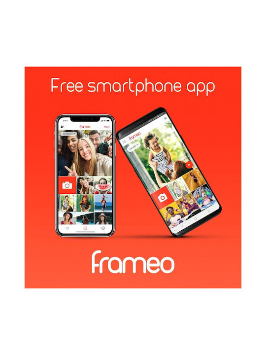 Denver Frameo PFF-1015 Digital Photo Frame with Touch Screen 10.1" Resolution 1280x800 with WiFi White PFF-1015W