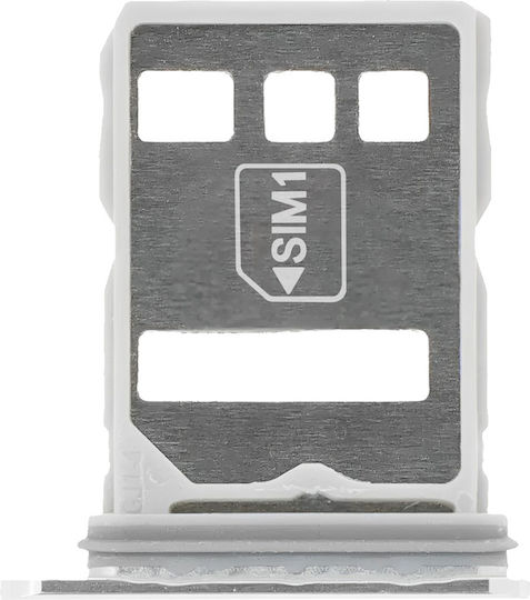 Clappio Sim Card Tray Huawei Pura 70 Pro Dual Nano Sim White