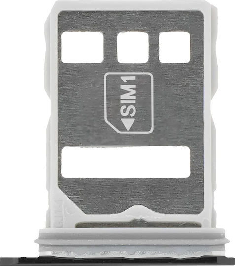 Clappio SIM-Kartenfach Huawei Pura 70 Pro Dual Nano SIM Schwarz
