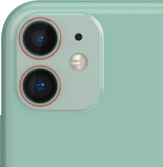 Clappio Rear Camera Lens Iphone 11 100% Compatible Green