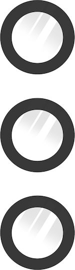 Clappio Rear Camera Lens Samsung Galaxy S22 Black