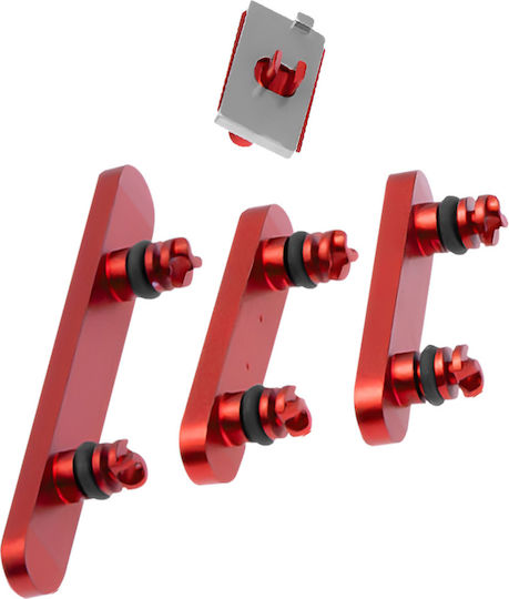 Clappio Power Volume Mute Button Iphone 13 13 Mini Red