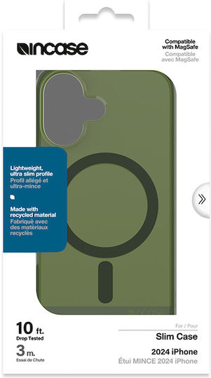 Incase Slim Case Magsafe Iphone 16 Case Highland Green