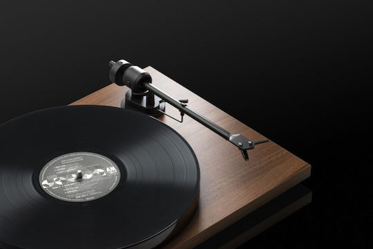 Pro-Ject Audio E1 BT + Ortofon OM 5e Turntables with Preamp Brown