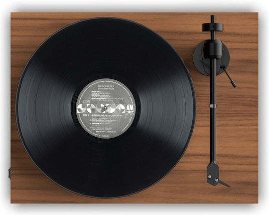 Pro-Ject Audio E1 BT + Ortofon OM 5e Turntables with Preamp Brown