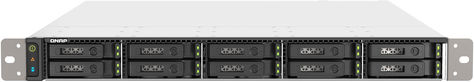 QNap TS-h1090FU NAS Rack Cu 10 Sloturi Pentru SSD Și 2 Porturi Ethernet