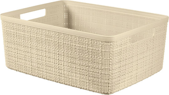 Curver Basket M 12l Cream